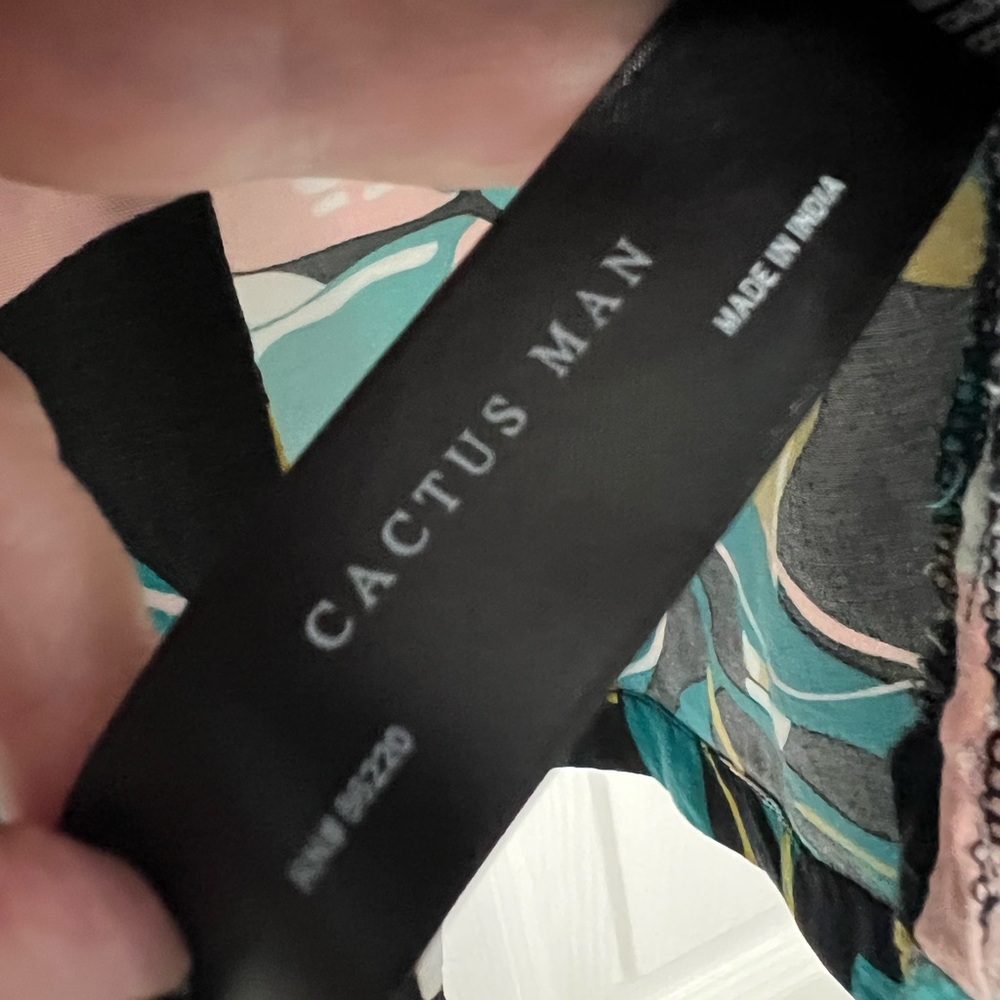 Cactusman Multicolor Button-Down Patterned Shirt - image 3